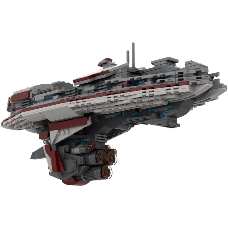 

928pcs MOC Star Battle Old Republic Valor Class Cruiser Model Building Blocks Christmas Gift Architecture Toys Creative Idea