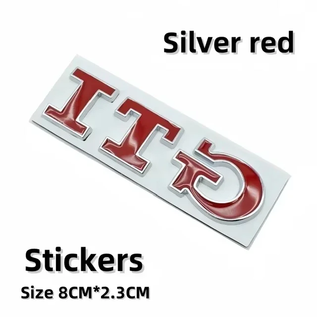 1 قطعة ثلاثية الأبعاد سيارة معدنية جذع شارة ملصقات الجبهة هود شواء شعار للجولف GTI mk2 mk3 mk4 mk5 mk6 mk7 mk8 بولو شارة اكسسوارات #5