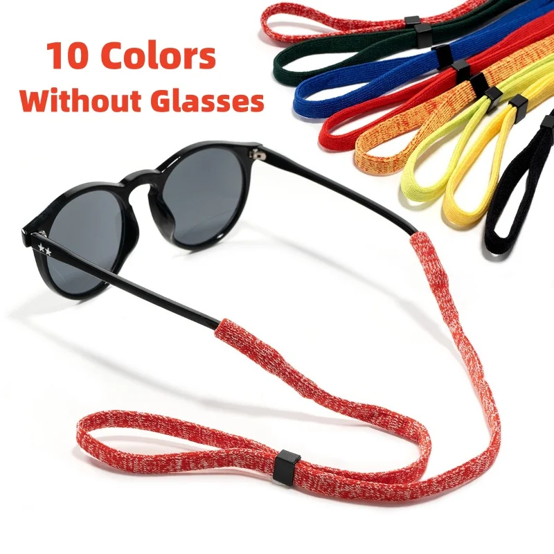 

Non-Slip Sunglasses Rope Unisex Outdoors Sports Glasses Cord Women Men Eyeglasses Elastic Eyewear Cord Polyester Eyewear Cord