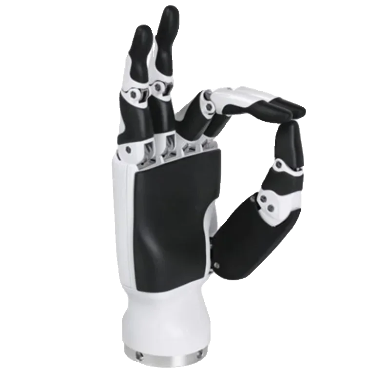 Research on the 6-degree-of-freedom simulation of a humanoid robot intelligent biomimetic robotic arm with five fingers