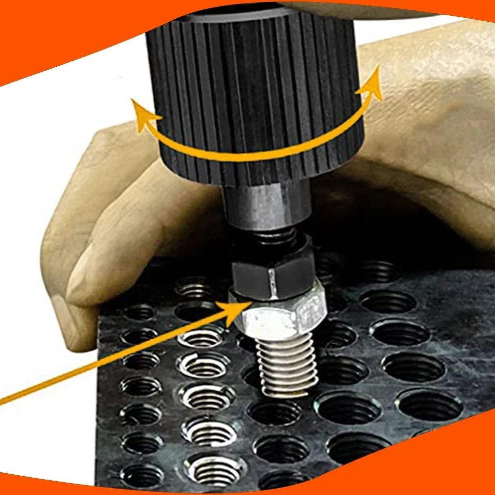 

Комплексное решение для ремонта резьбы 200, спиральные вставки из нержавеющей стали, совместимые с резьбой от M3 до M8.