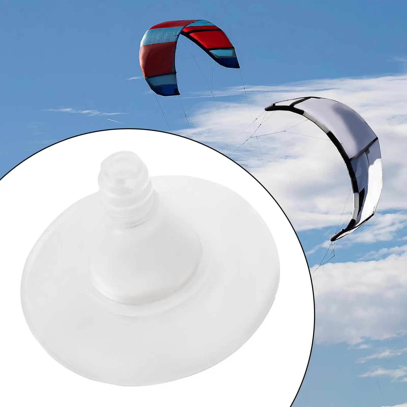 TPU Kitesurfing Kite Inflate Valve Without Self Stick Bladder Repair