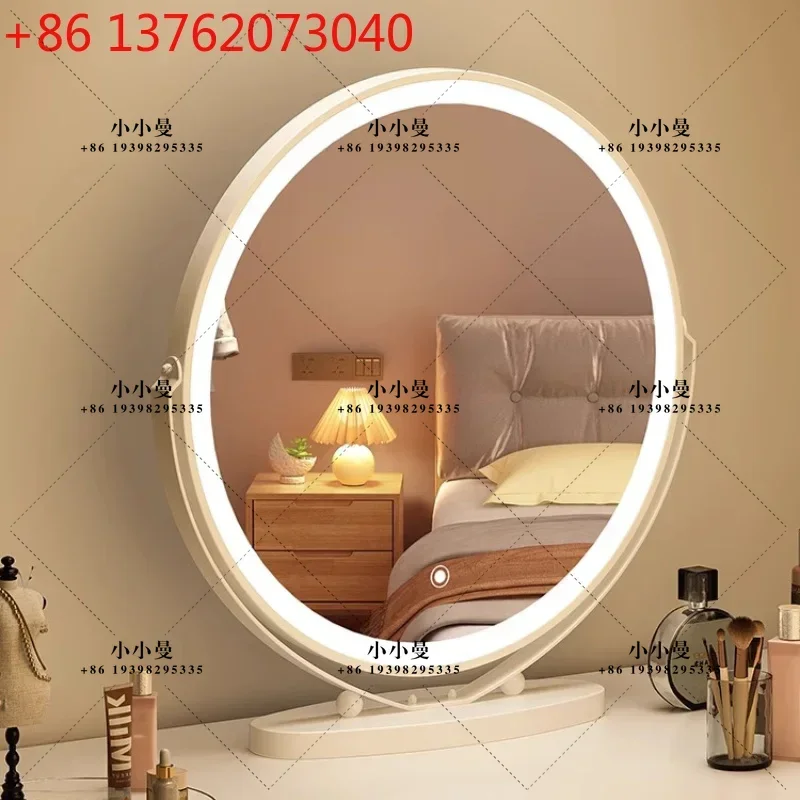 Modern Lamp Light makeup mirror Room decoration Table vanity mirror Decorative Mirrors with light Home decor bathroom decor