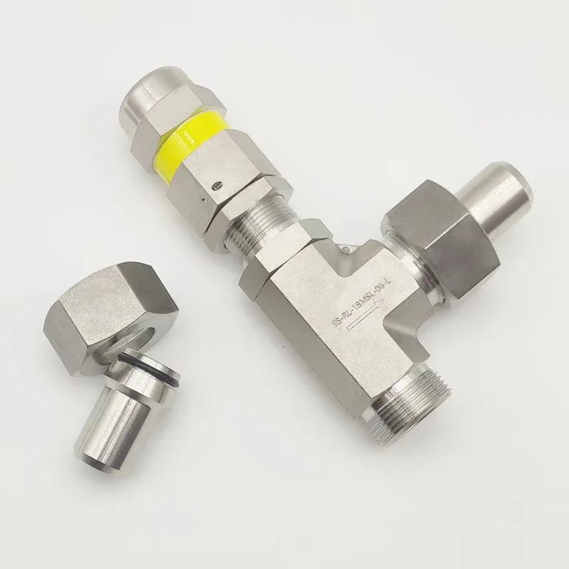 

RL Пружинный сварной предохранительный клапан высокого давления Разгрузочный инструмент Выпускной клапан для мойки высокого давления Эффективный