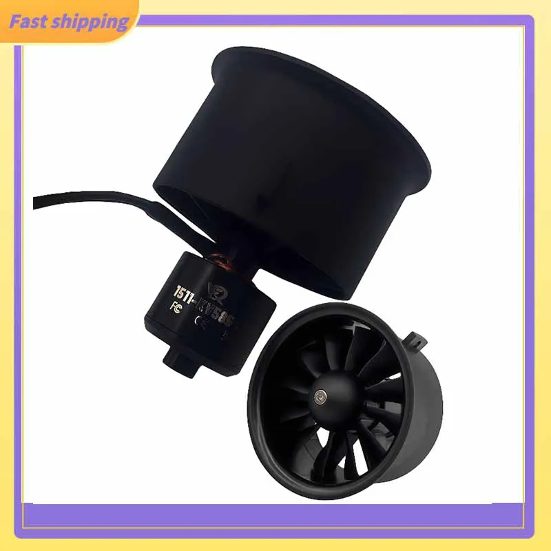 Xfly X4pro 4s 1511-Kv5850 Edf Ducted Fan 40mm 12 Blade Outrunner Brushless Motor Edf Power Group Jet Aircraft