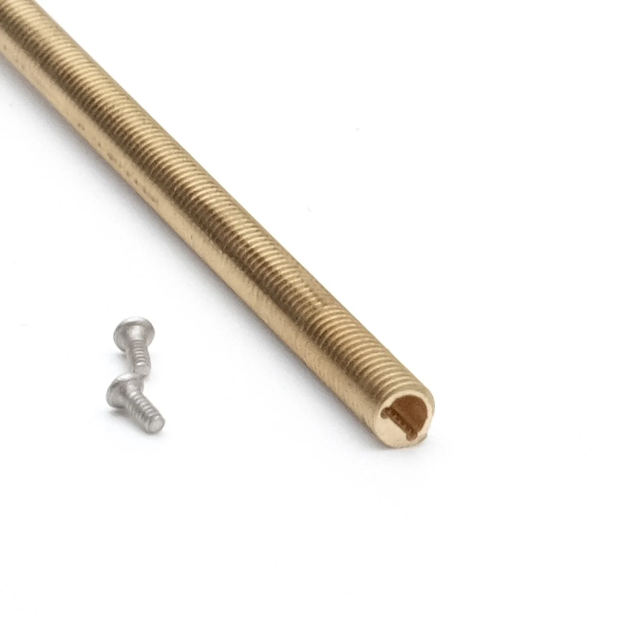 D-Hole 6mm Reducer Motor Drive Rod Connector M3 Thread Long Shaft Transition Copper Shaft Sleeve for Mechanical Applications