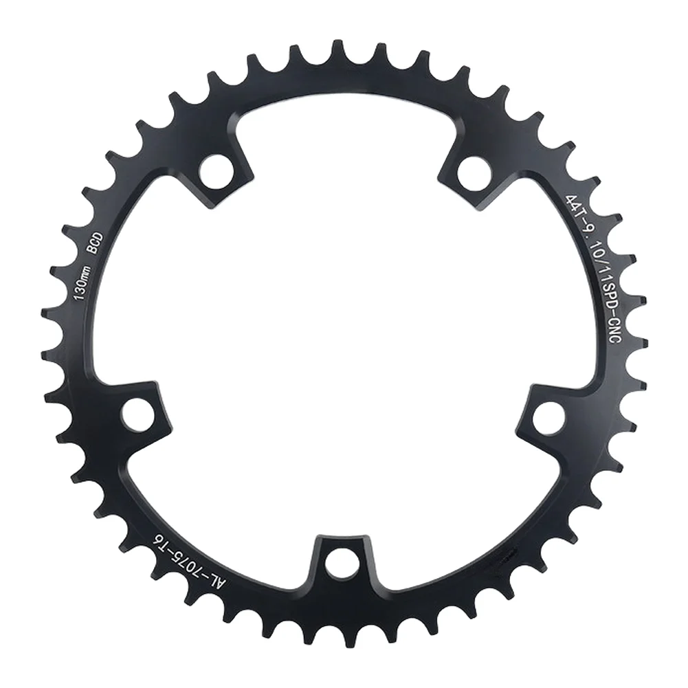 Bike Component For Modification Bicycle Chain CNC Chainring Bike Chainring Aluminum Alloy Material Round Tooth Profile