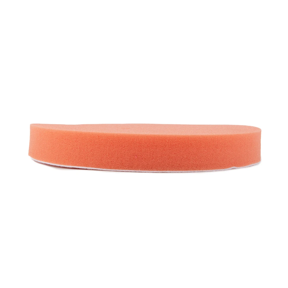 7inch Pad 180mm Polishing Sponge Waxing Car Clean Flat Orange Paint Rotary Practical Replacement Accessories New