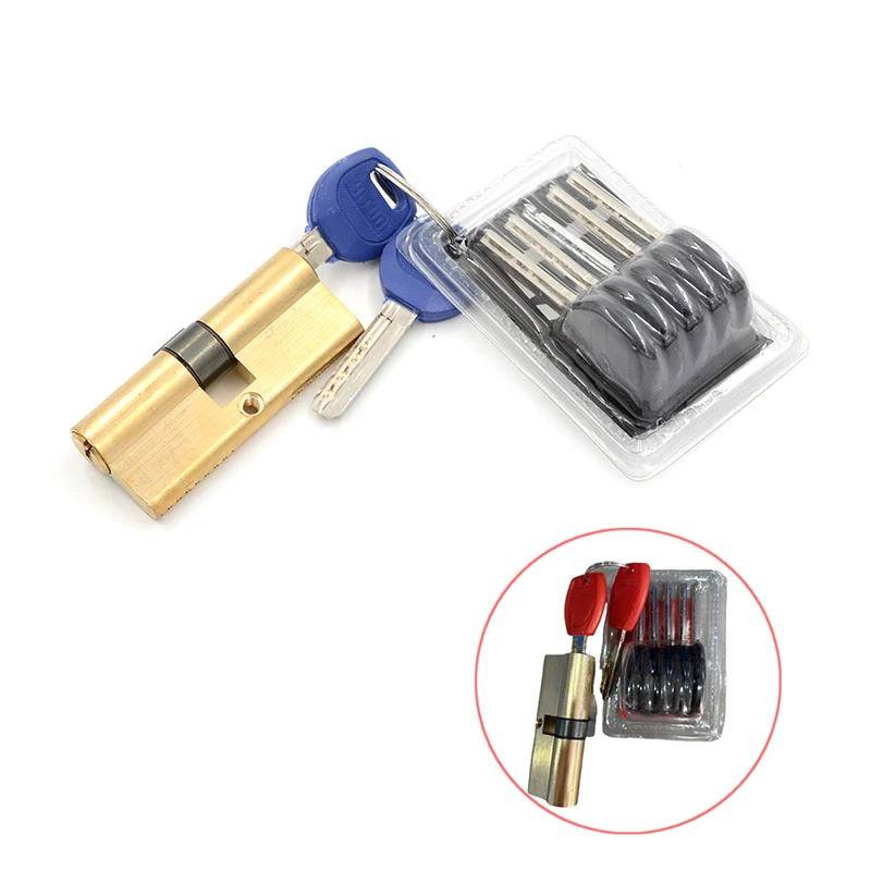 75MM 37.5/37.5 Brass Key Cylinder Door Lock Barrel High Security Anti Snap Lock【Homeclub】