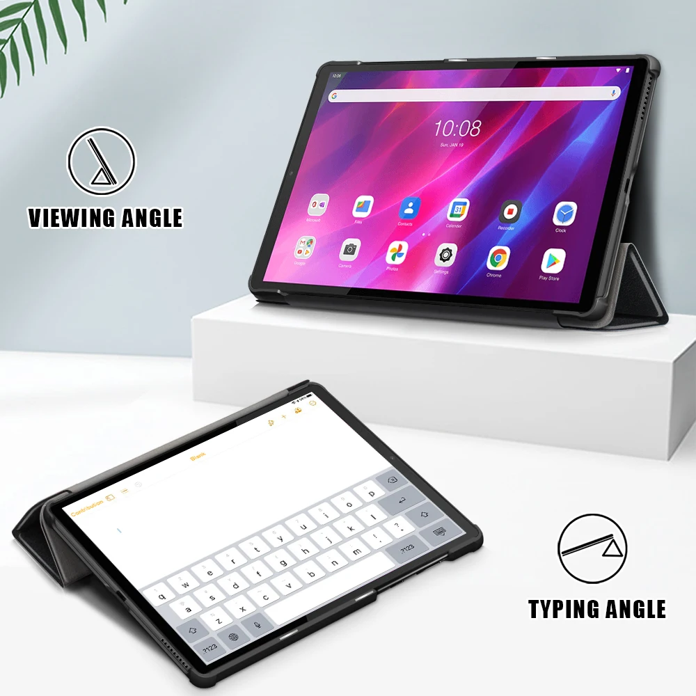 Tablet Case for Lenovo K10 TB-X6C6F 2021 Protective Cover (PU Leather Material,ultra Slim,Shockproof)