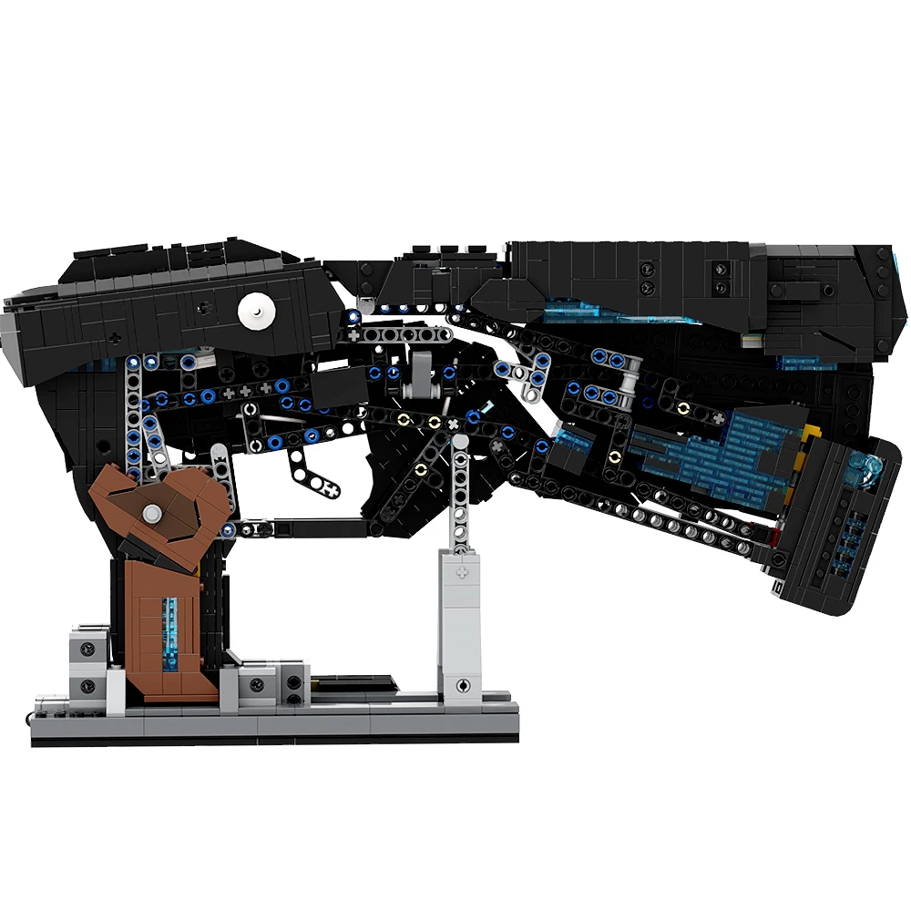 Gobricks moc psico-pass dominador tijolos jogo pistolas o executor armas de fogo conjunto bloco de construção brinquedo educativo para presente