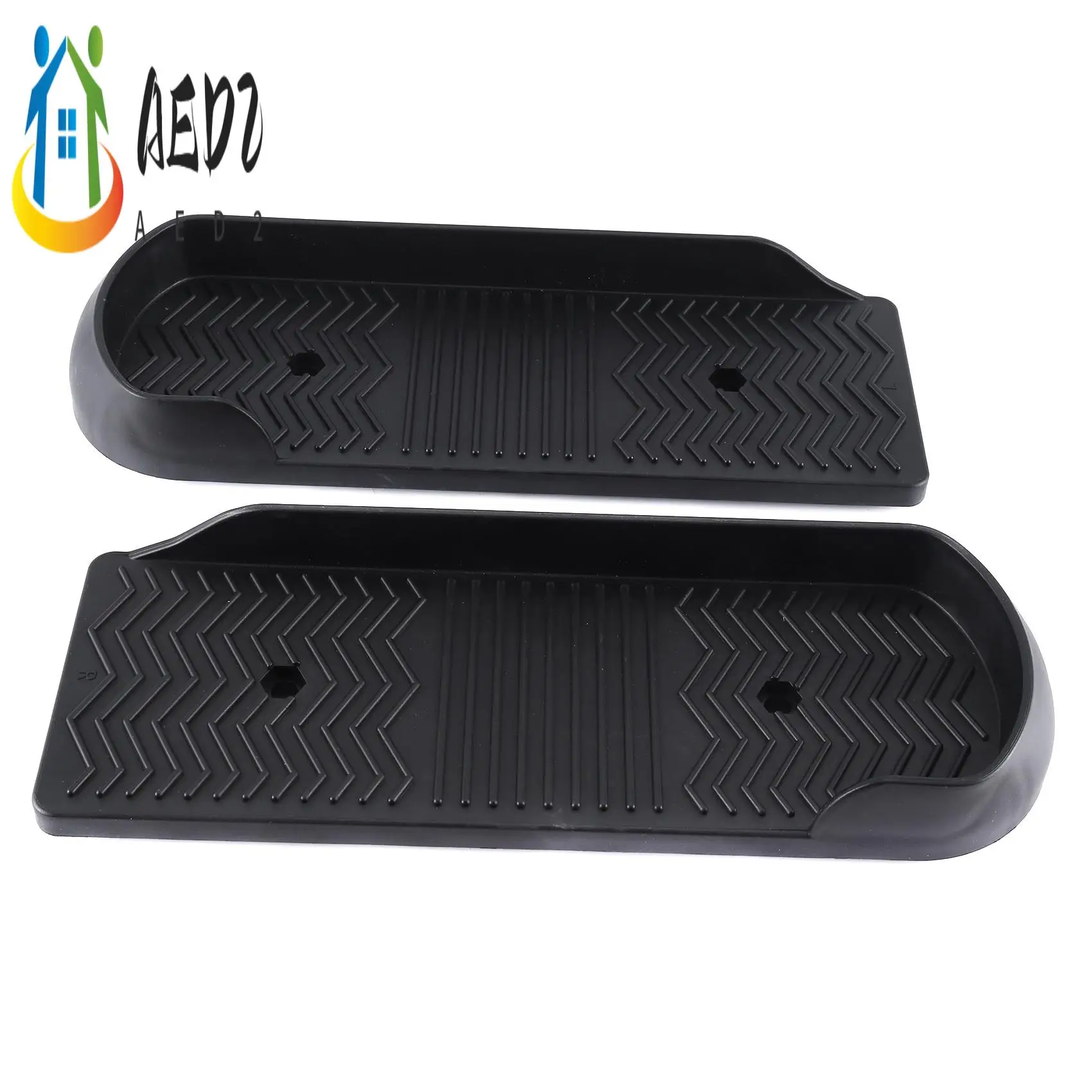 

AED2-1 пара педалей для эллиптического тренажера, аксессуары для спортивных педалей для тренажерного зала и дома, черный