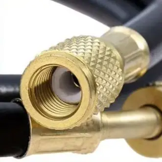 

150cm/60inch Hose Male To 5/16\\\\\\\" Female Brand New Replacement Refrigeration Male To 5/16\\\" Female R410 Adapter