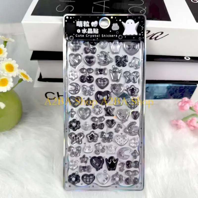 A2BA Puffier Sticker for Kids 3D Design Sticker for Boys Girls, Reusing Tiny Sticker