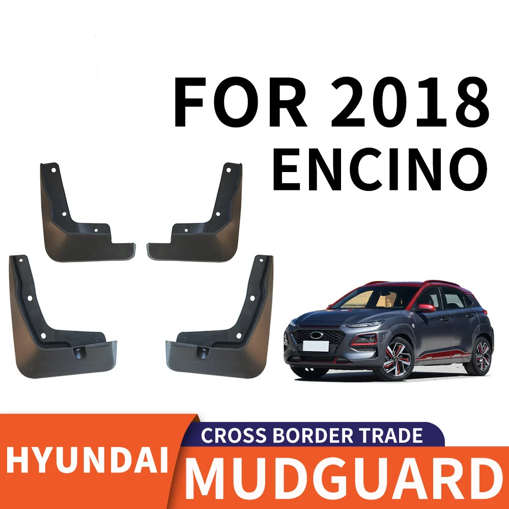 

For 2018 Hyundai ENCINO mudguard Mudflaps Front Rear Flares Splash Guards Cover Car Accessoie