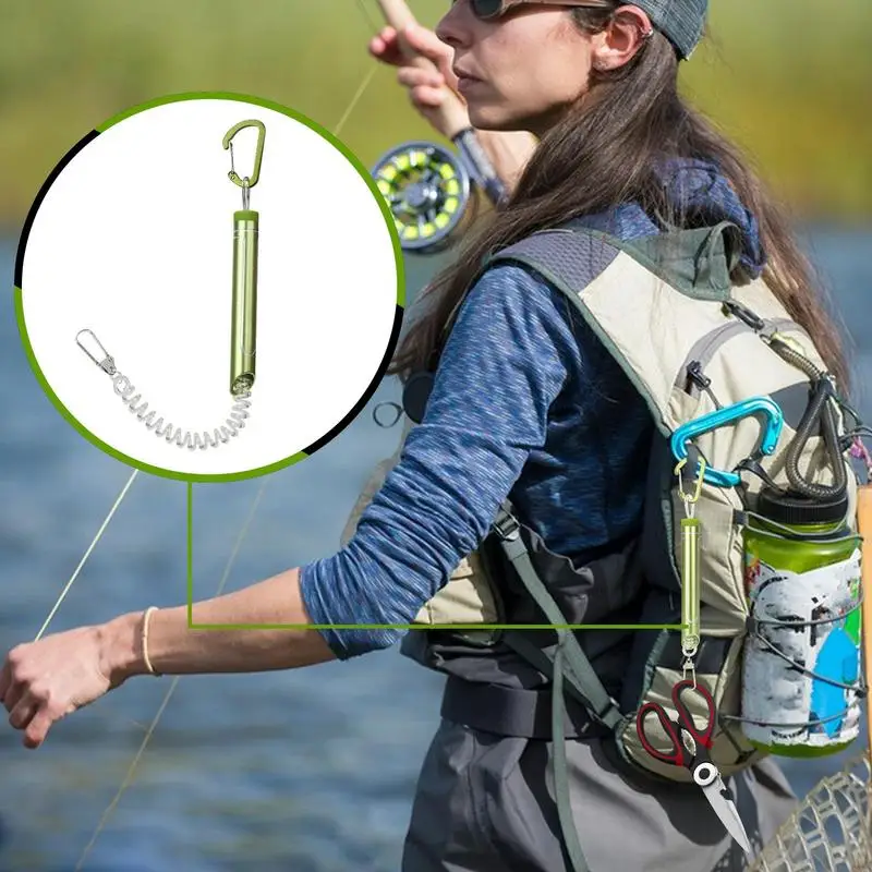 

Fly Fishing Retractor 360 Degree Rotation Buckle Retractable Tool Holder Rotation Buckle Retractable Tool Holder For Convenient