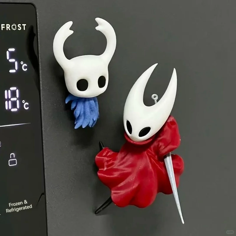 홀로우 나이트 언(Shape of Unn) 게임 캐릭터 냉장고 자석 시리즈 호넷 액션 피규어 수집용 데스크탑 장식 장난감 선물