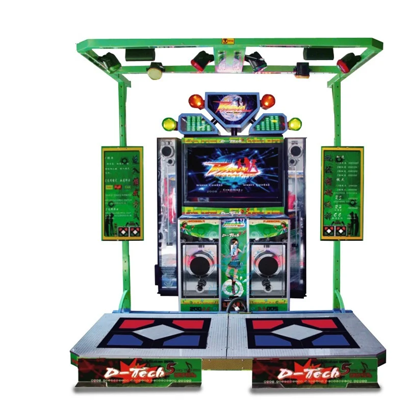 47-inch Dance Music Dance Machine Two-person Interactive Device Motion-sensing Machine Arcade Dance Machine Excluding Freight
