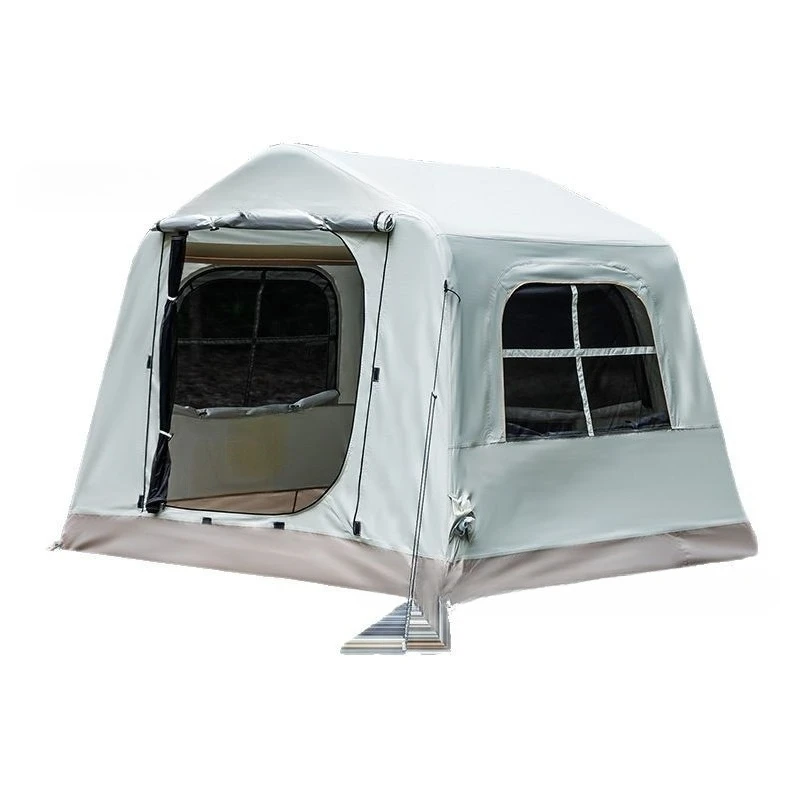 Inflatable tent 3.7 square meters double portable automatic construction outdoor air column hut inflatable tent