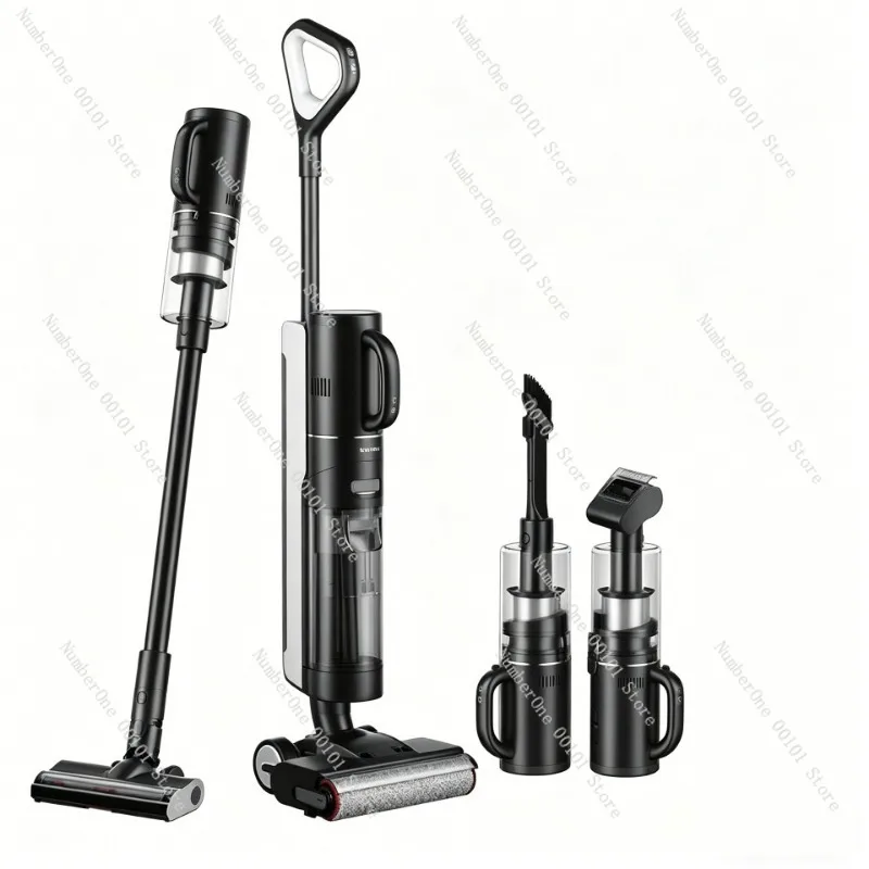 Wireless five-in-one washing machine, smart vacuum cleaner, self-drying high temperature sterilization