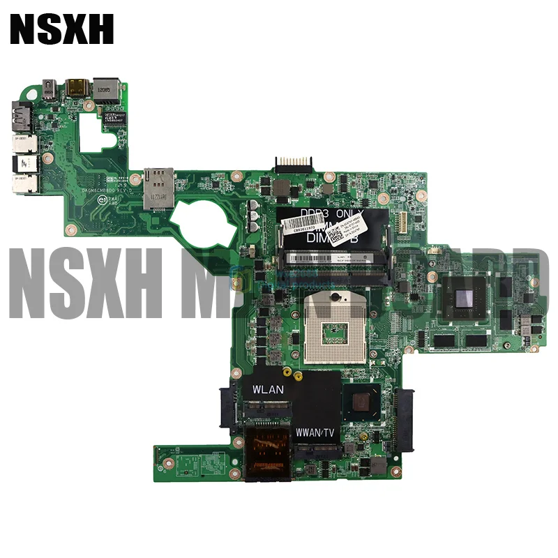 

DAGM6CMB8D0 XPS L502X Laptop Motherboard CN-0C47NF C47NF 0C47NF 2GB DDR3 Mainboard 100% Tested Fully Work