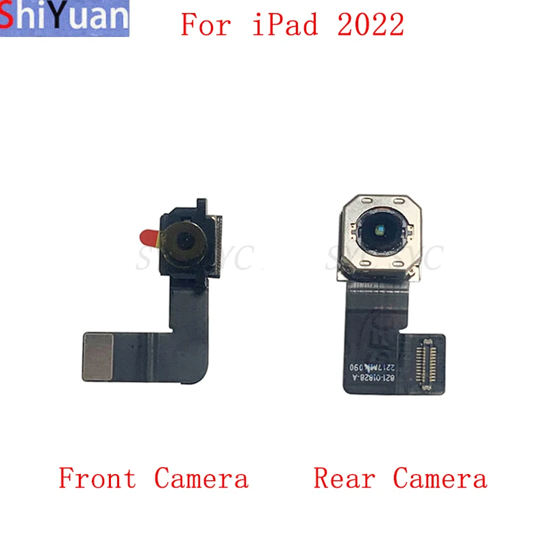 Back Rear Front Camera Flex Cable For iPad 2022 A2696 2757 Main Big Small Camera Module Repair Parts