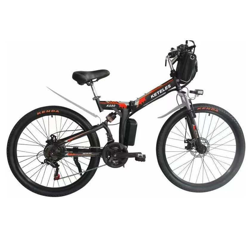 KETELES MX300 1000W Motor 20AH Safety and environmental protection Electric Bike 26 inch Folding E-Bike Electric bycicle 26*1.95