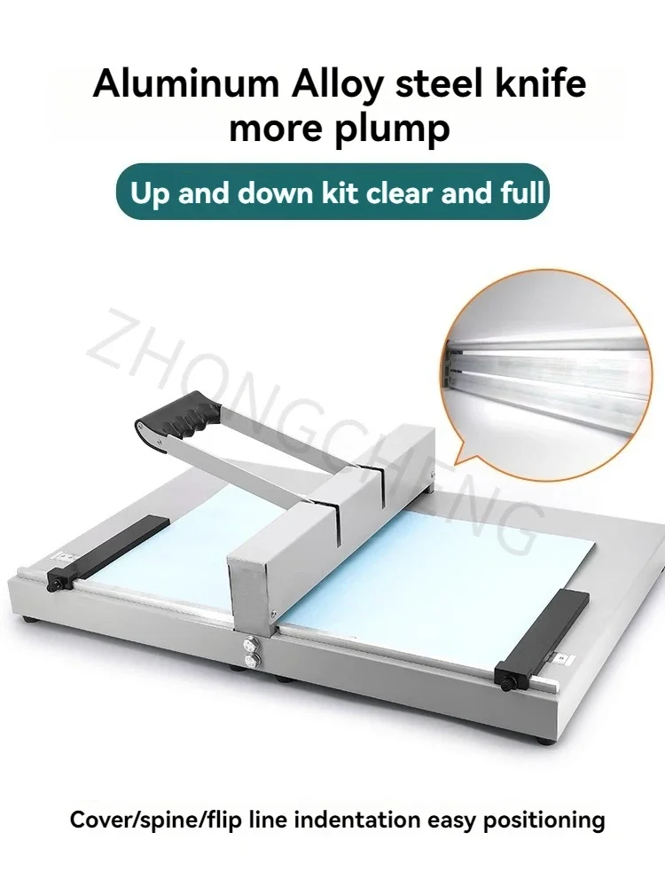 

Машина для складывания и обжима позвоночника обложки бумаги A4/A3+ Ручная машина для обжима небольших визитных карточек и поздравительных открыток