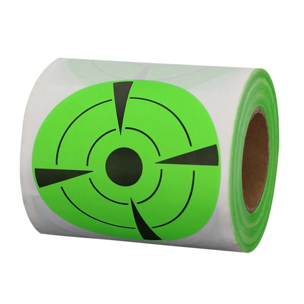 

Aiming Stickers Archery Game Target Targets Round Pasters Shot Splatter Fluorescent