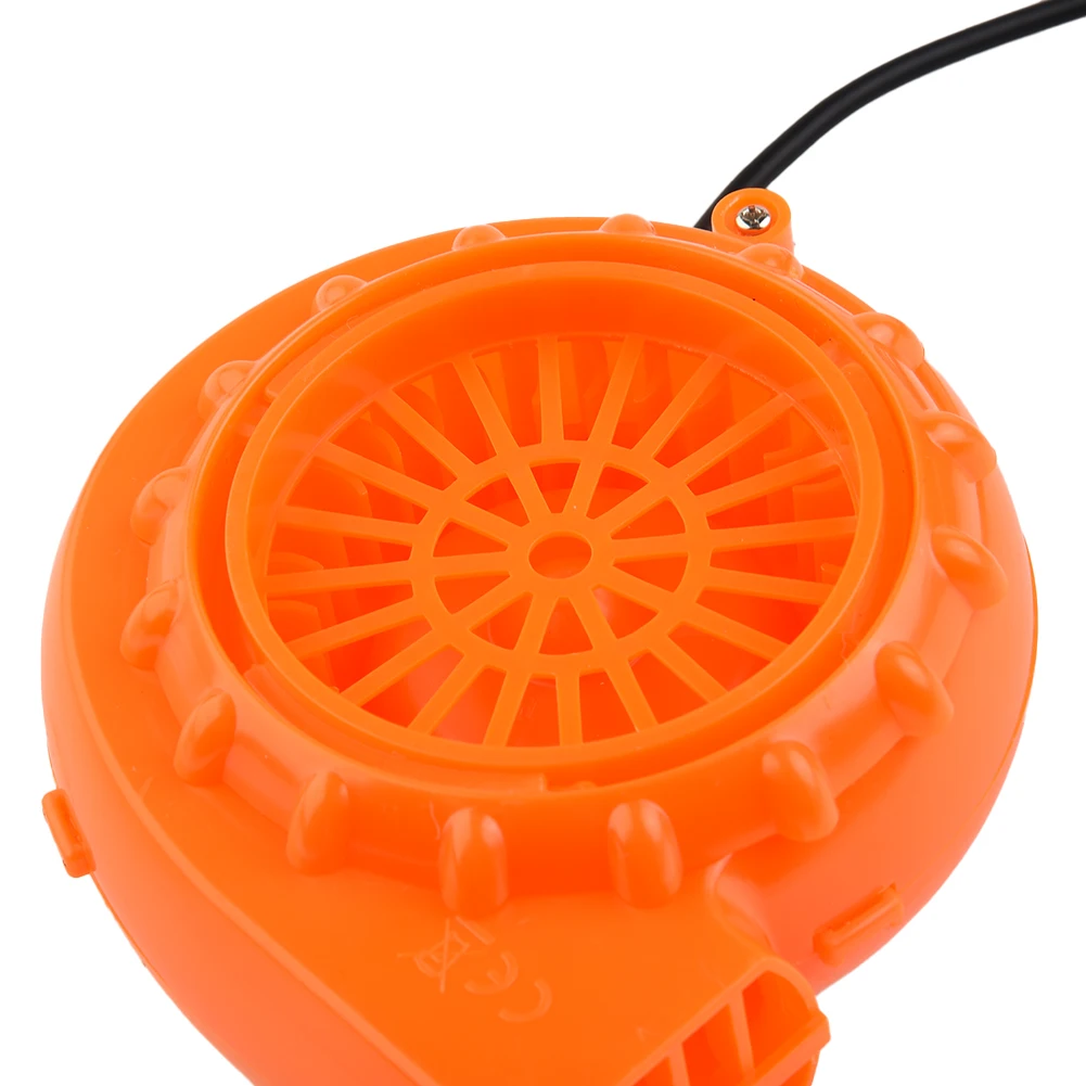 منفاخ هواء بمروحة كهربائية صغيرة للألعاب القابلة للنفخ يعمل بالبطارية مع بلاستيك ABS محمول USB منخفض الضوضاء #3