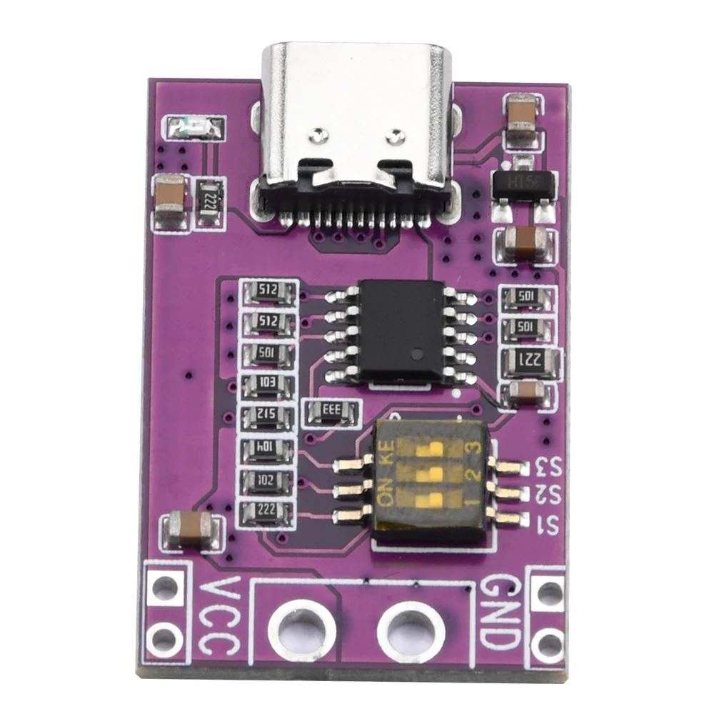 PD/QC/AFC Trigger Board Fast Charge Decoy Module TYPE-C 5V 9V 12V 15V 20V Charging Power Supply Converter PD2.0/3.0 QC2.0/3.0