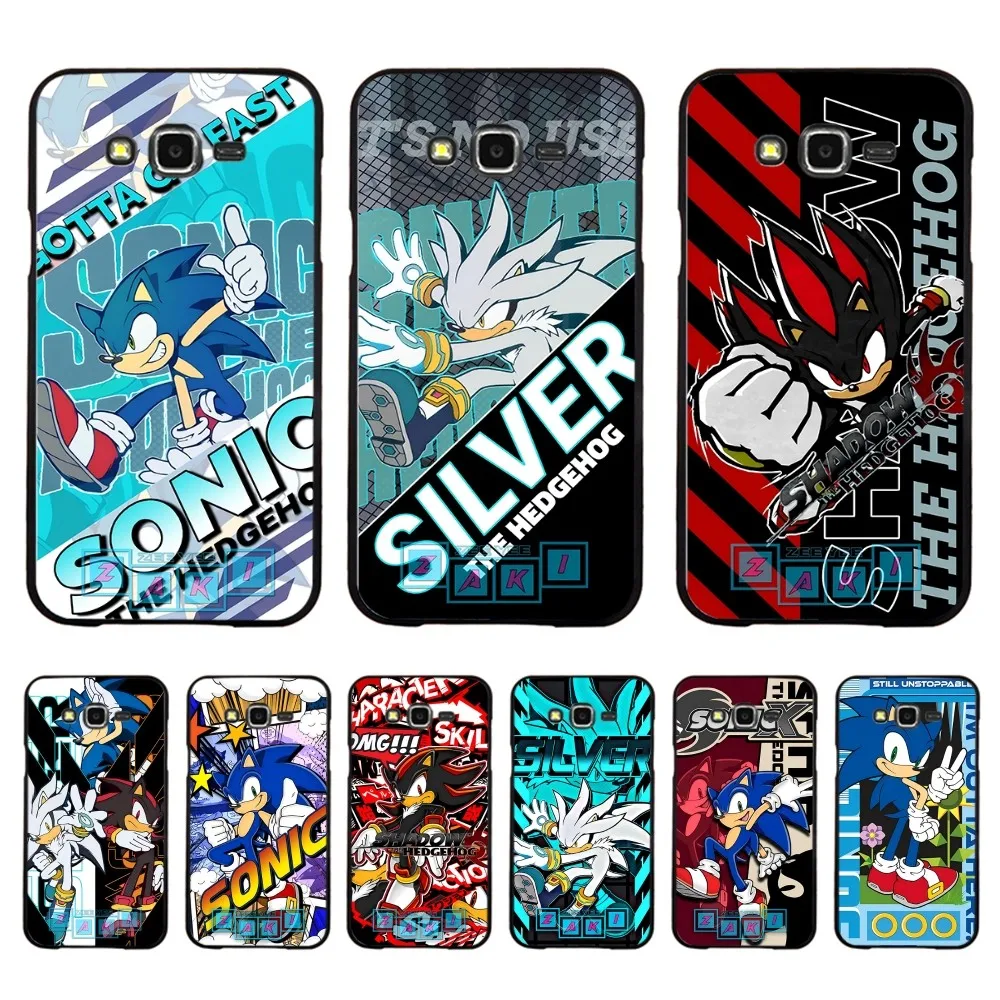 S-Sonic Phone Case For Samsung J 7 plus 7core J7 neo J6 plus prime J6 J4 J5 Mobile Cover