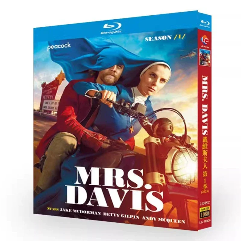 Mrs. Davis (2023) Season 1 2-Disc 1080P HD All Region Blu-ray Disc DVD