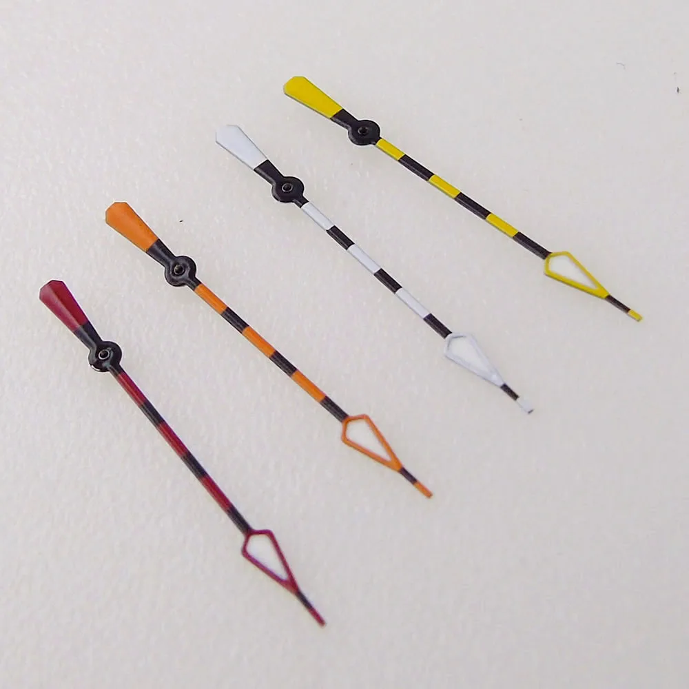 13.5mm Red/Orange/White/Yellow Watch Parts Hands Needles Suitable For Japan NH35 NH36 7s26 7s36 7s25 7s35 Automatic Movement