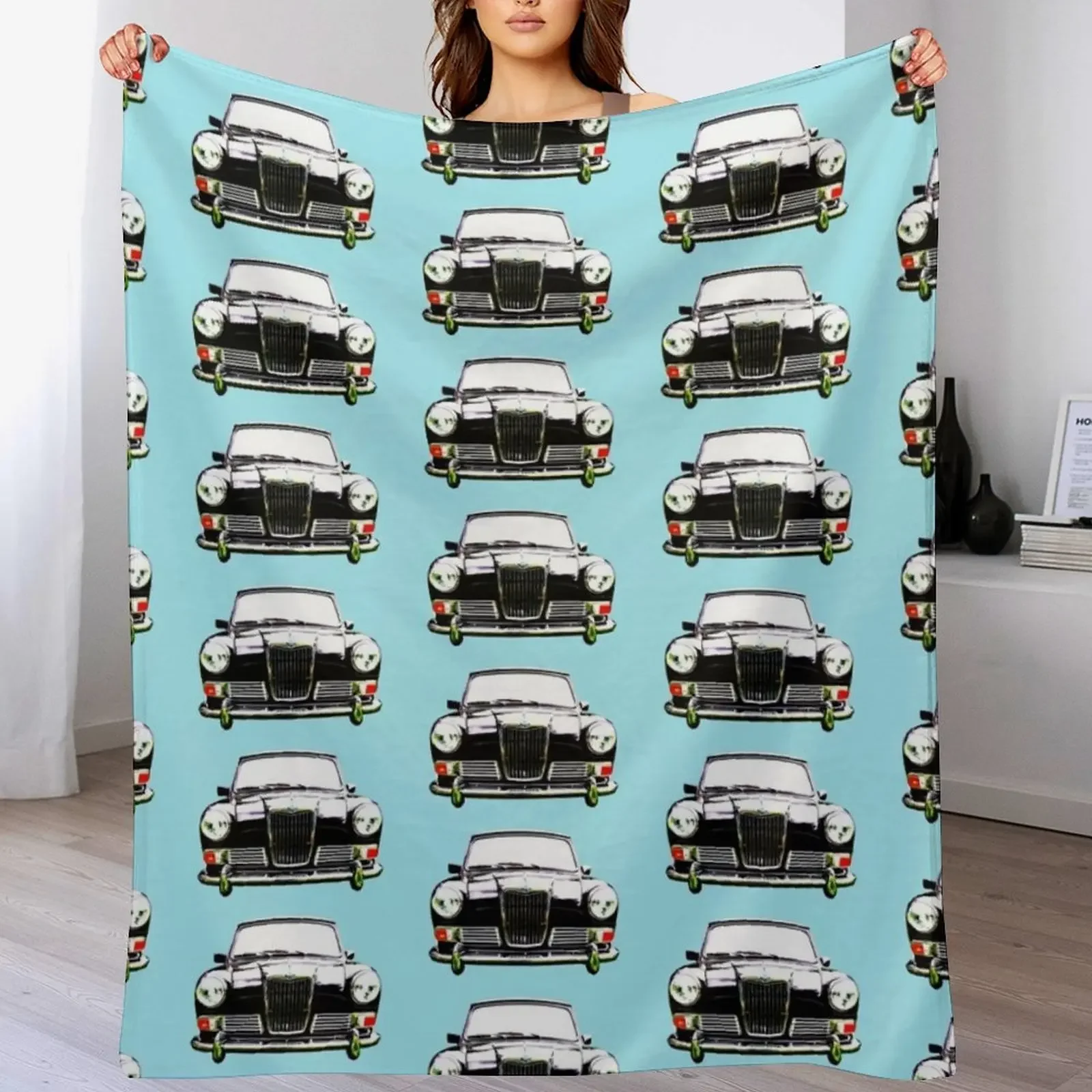 Riley Elf 1960s British classic car bold Throw Blanket Furry Blankets Sofas Of Decoration Blankets