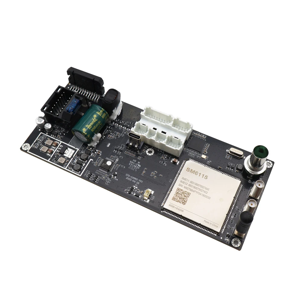 G4985 Qualcomm SM6115 8-ядерный Android14.0 автомобильный DVD-плеер навигационная материнская плата с TDA7851 BD37033 4G мультимедийное воспроизведение