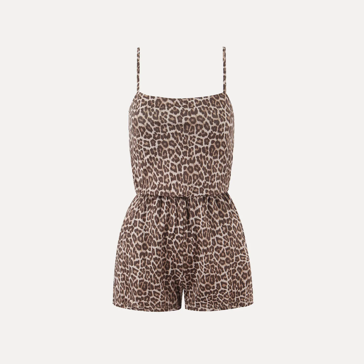 

2025 Winter New Faionable Individual Leopard Print High Waist Belted Strap High Quali Ladies' Commute Sle
