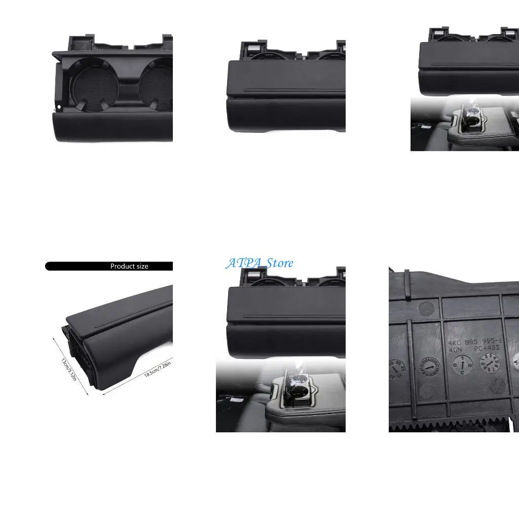 

U13C Rear Beverage Rack Replacement Cup Holder Bracket Automotive Interior Accessories Easy Installation for A5L