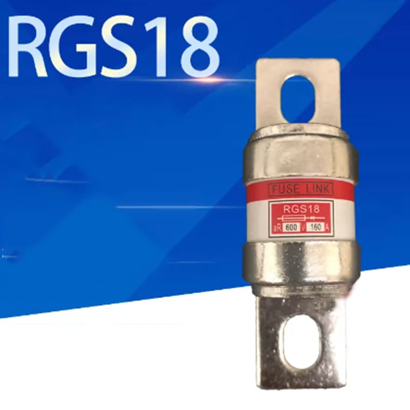 High Quality RGS18 Quick fuseCR6L 600V aR 75A 100A 125A 150A 160A 200A Bolted Fuse Multiple Models Fuse