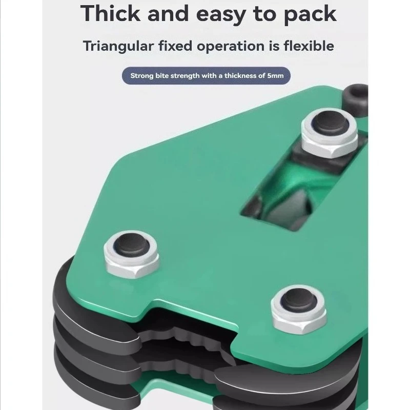 Kunststoff-Stahlgürtel, manuelle Umreifungsmaschine, Kit, Verpackungsbandwerkzeug, robuster Spannschneider, Polyester-Polyproplyn-Gurt