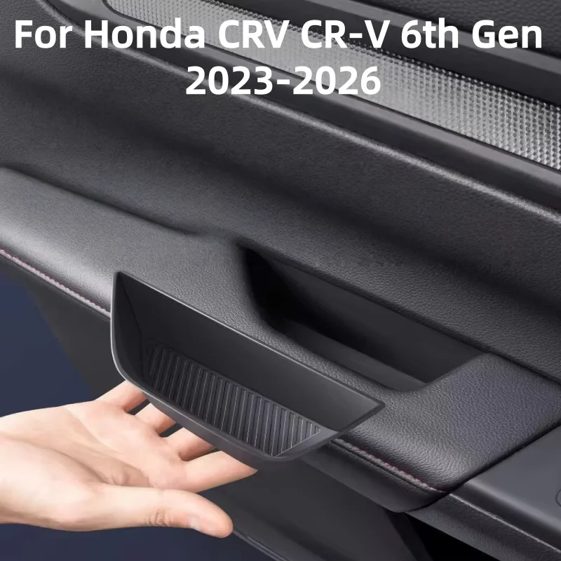 For Honda CRV BREEZE 2023-2025 Car Window Lift Panel Silicone Storage Box Dirt-resistant Protective Shell Anti-slip Shock Absorp