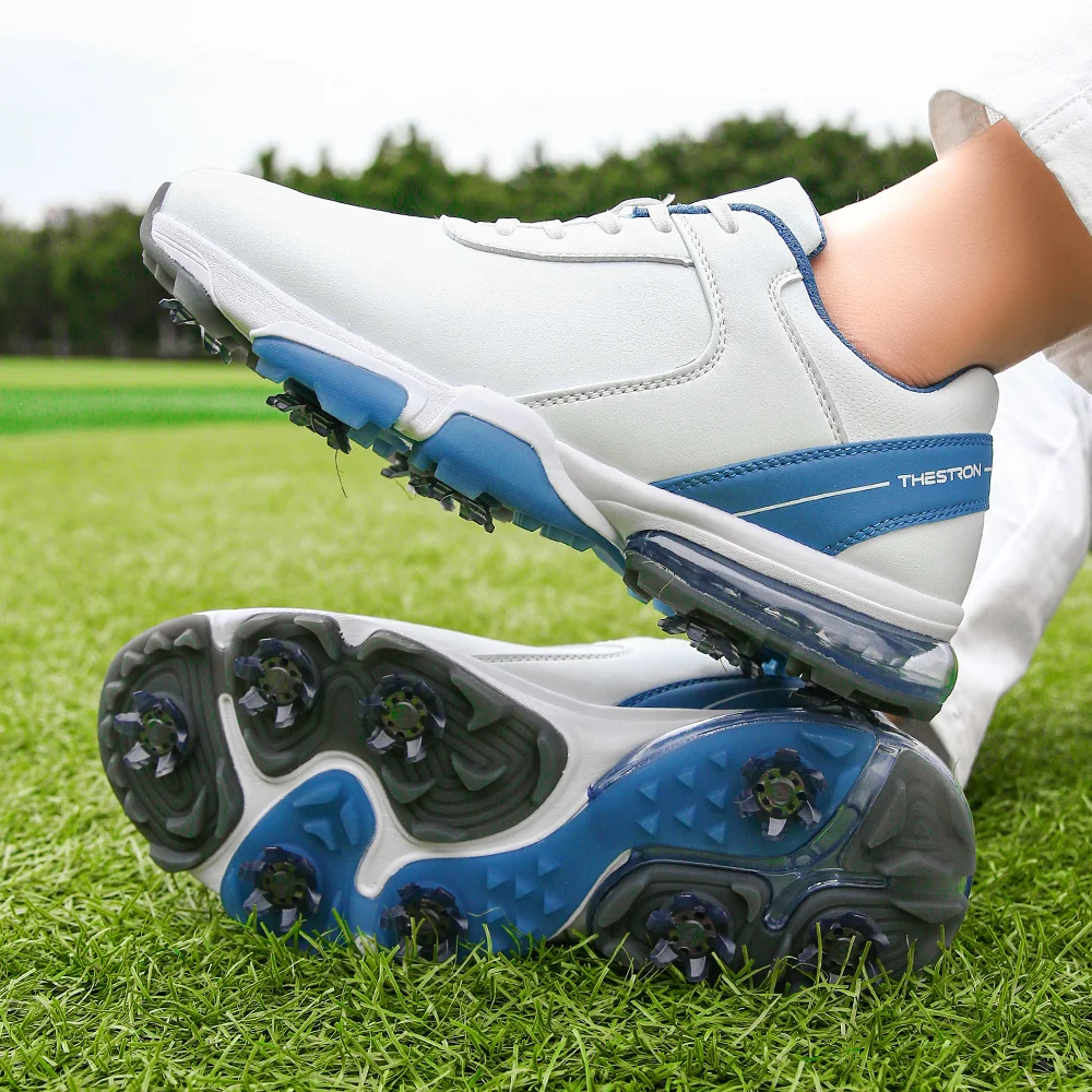 Speciality Men Shoes Comfortable Walking Footwears for Golfers Male Rubber Bottom Shoes Non Slip Men Sports Footwears