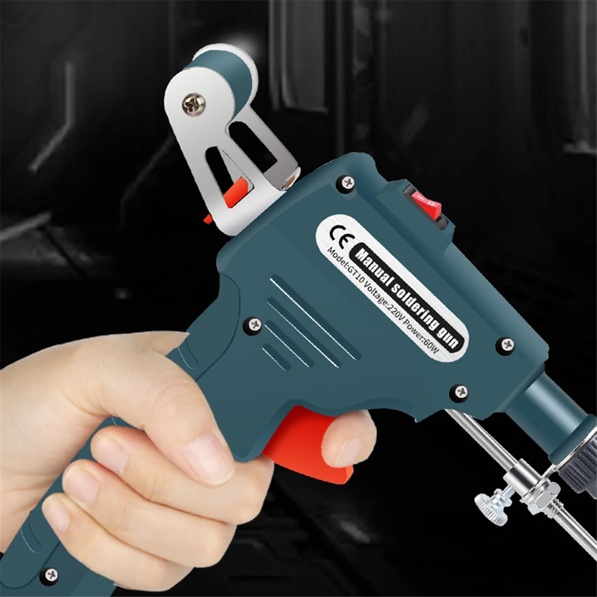 

GET! Automatically Soldering Tool 60W Hand-Held Internal Heating Automatically Send Tin Tool Welding Tools 220V EU Plug