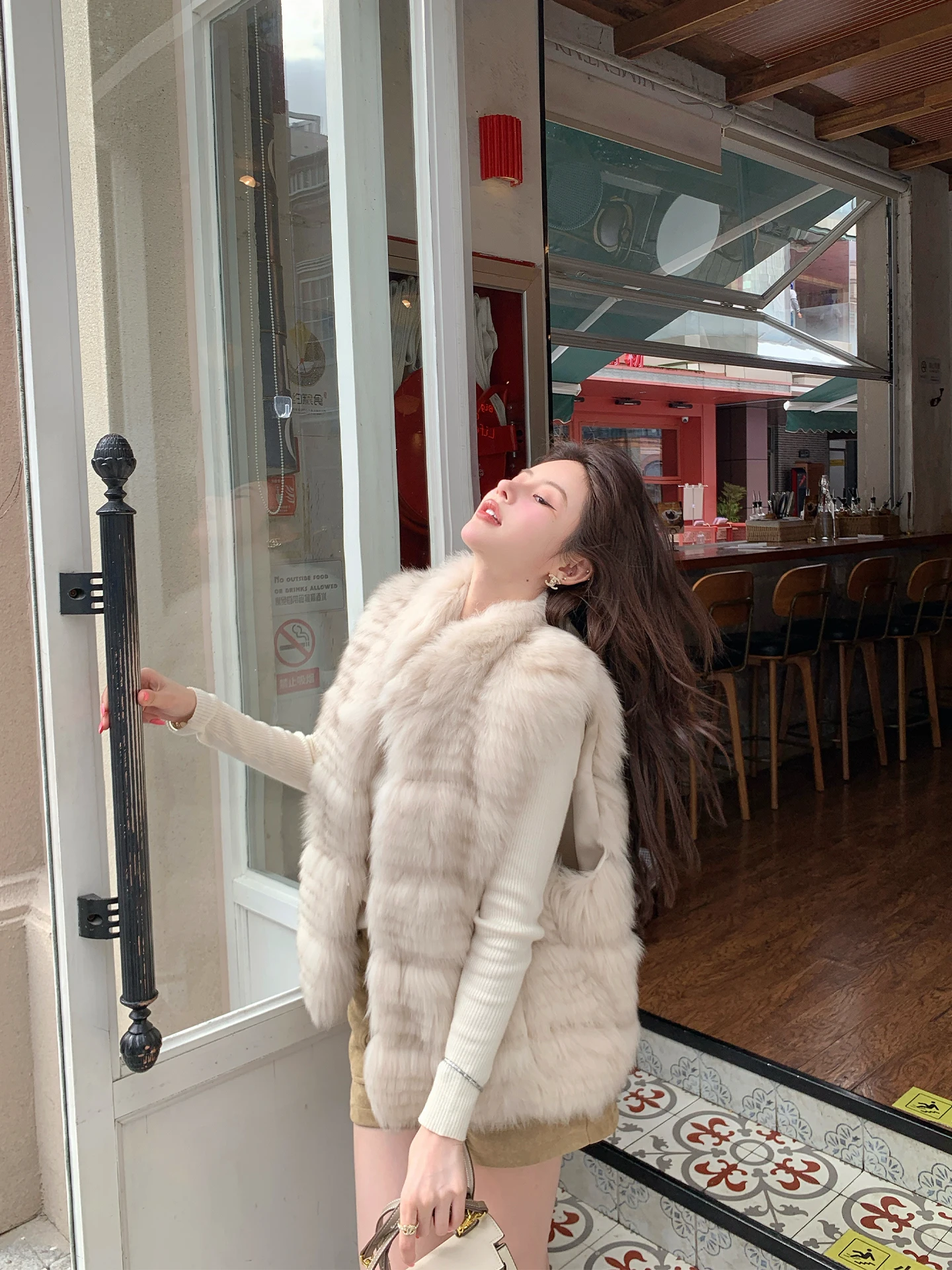 

Жилет из натурального меха Daisy: теплая верхняя одежда, красивый меховой жилет для женщин, модная новинка зимы без рукавов