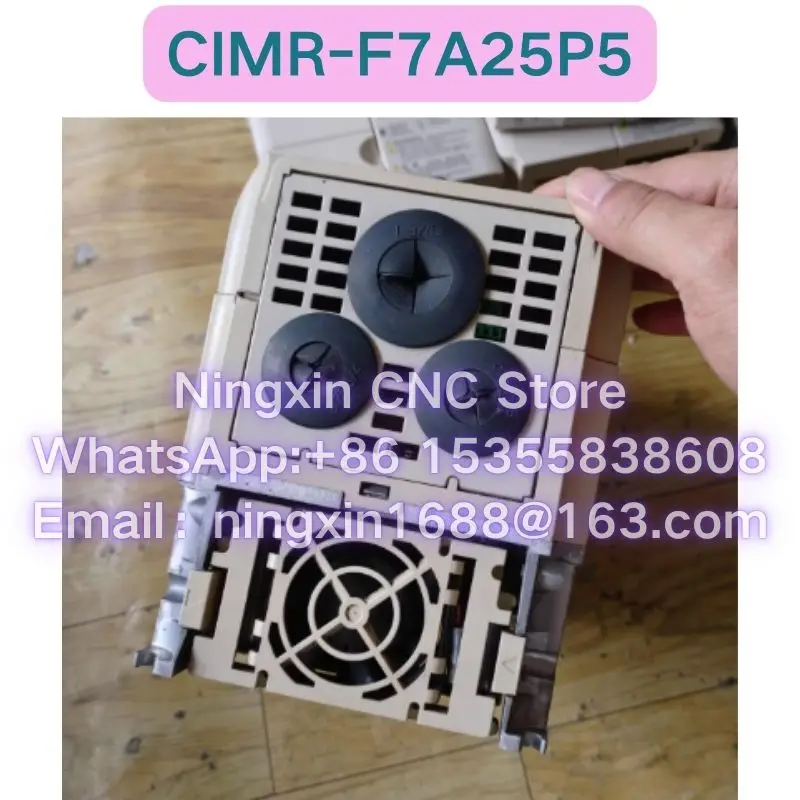 Second-hand CIMR-F7A25P5  Inverter Functional test OK Fast delivery