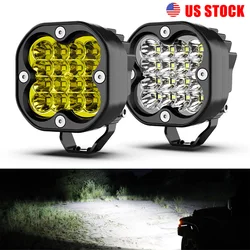 NAOEVO 3 Inch Led Work Light Bar 12V Spotlights 4x4 Offroad Accessories LED Headlights Fog Lamp For Motorcycle Jeep Truck ATV