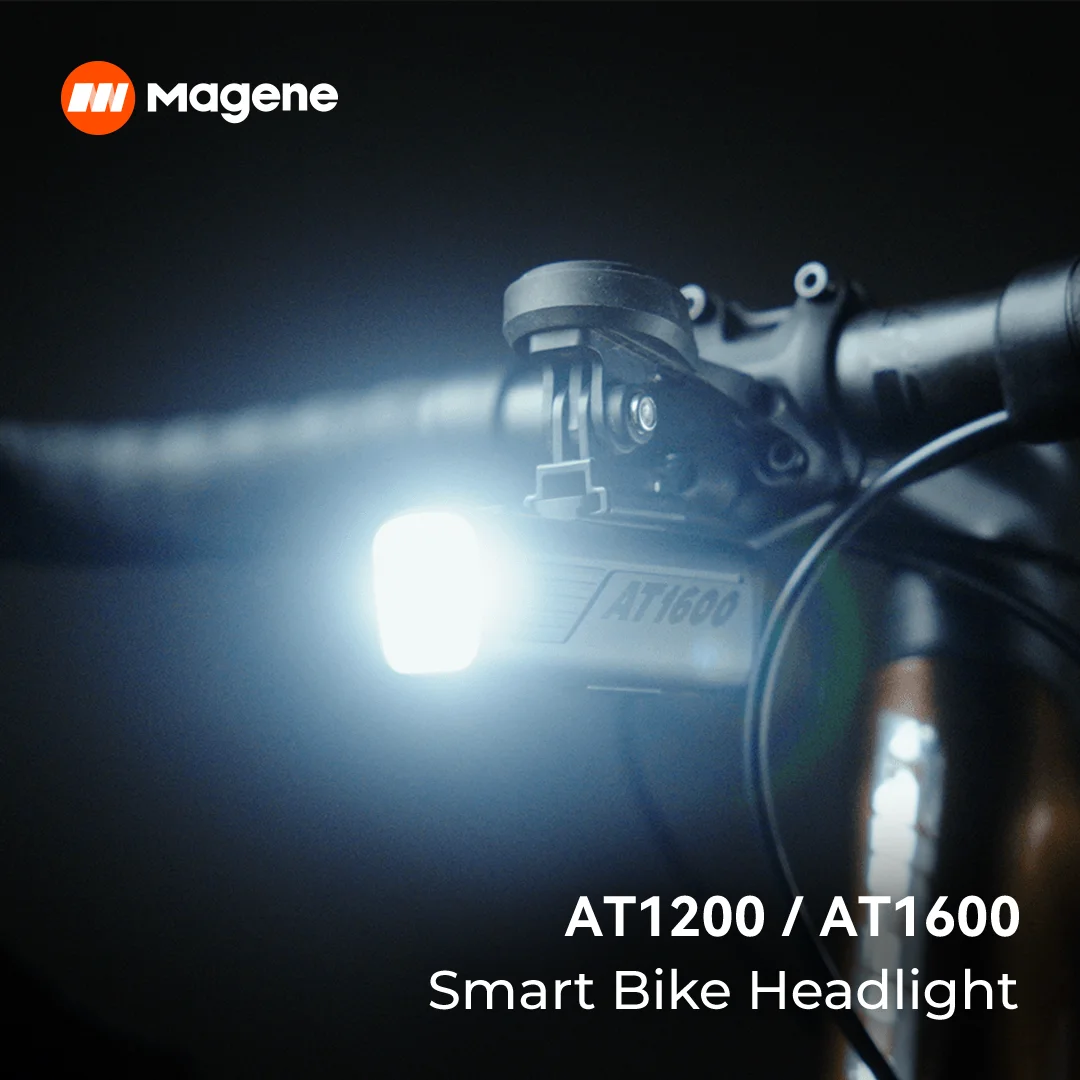 マジカルライト　1200　 BH-16 Magene AT1200/AT1600 Smart Bike Headlight Intensity Stable Light