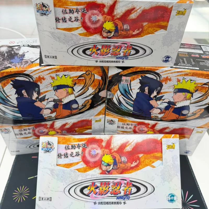 Bandai Naruto Shippuden Legacy Collection The Scroll Of Heroes Vol 8 Sammelkarten-Blindbox-Set Anime Limited Edition Geschenke