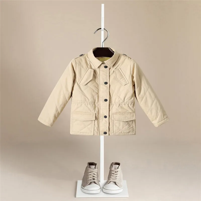 Children's Down Coat Winter Teenage Baby Boys Girls Cotton Padded Parka & Coats Thicken Warm Jackets Kids Outerwear Boy Clothes