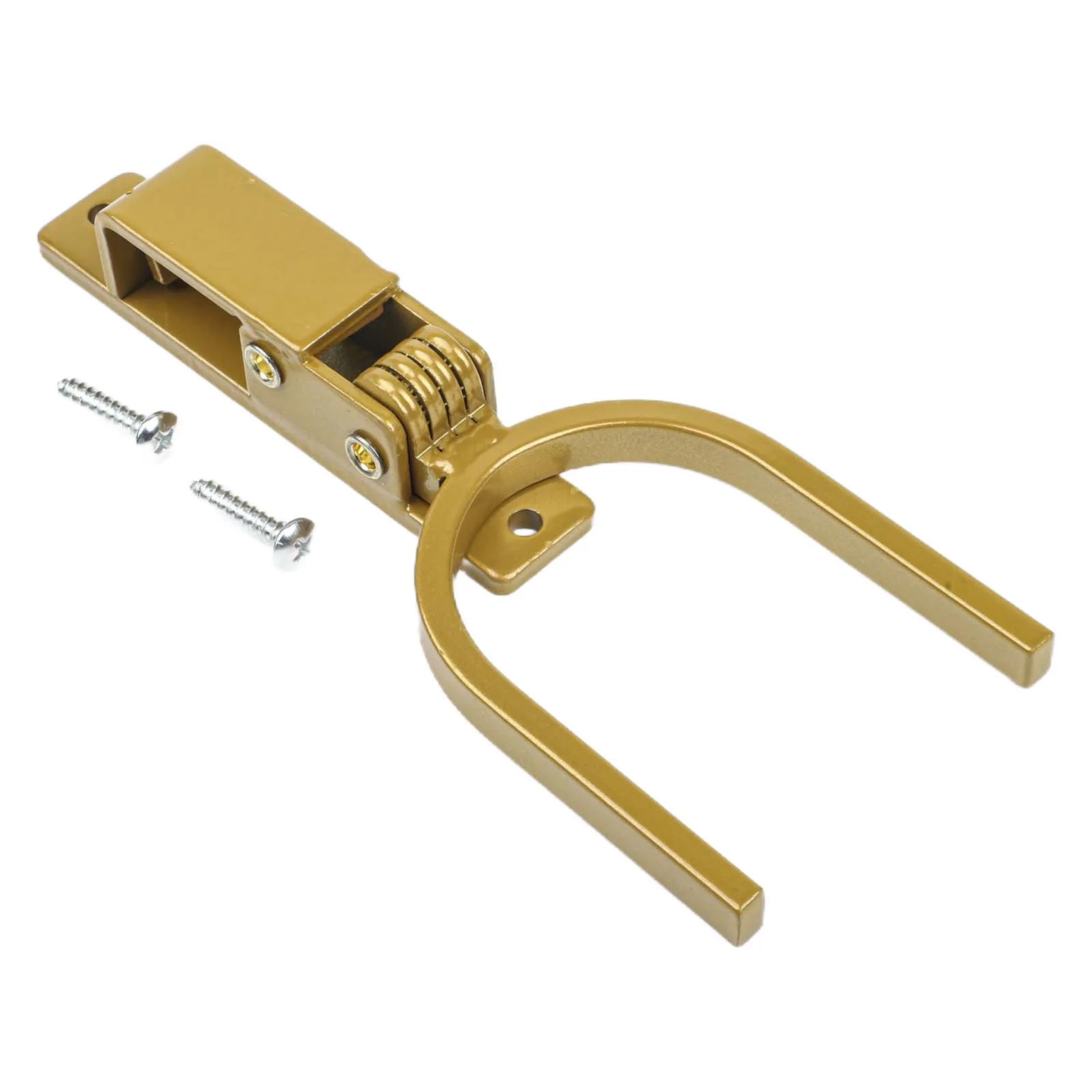 Duty Wrought Iron Self Closing Gate Latch One Handed Operation Lock For Ranch Backyard Fence Door Security Fitting